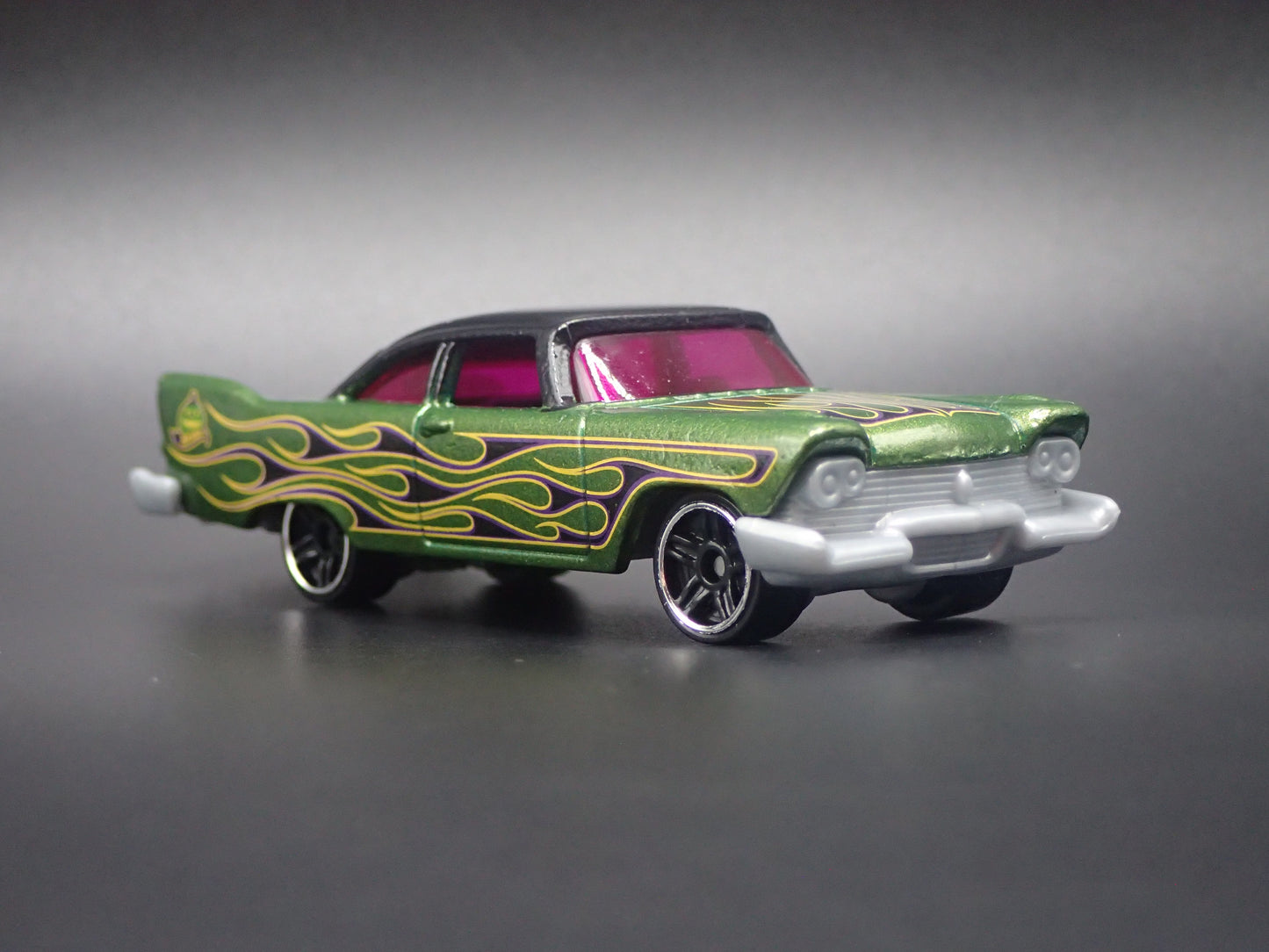 1957 57 PLYMOUTH FURY GREEN  1/64 SCALE COLLECTIBLE DIECAST MODEL CAR