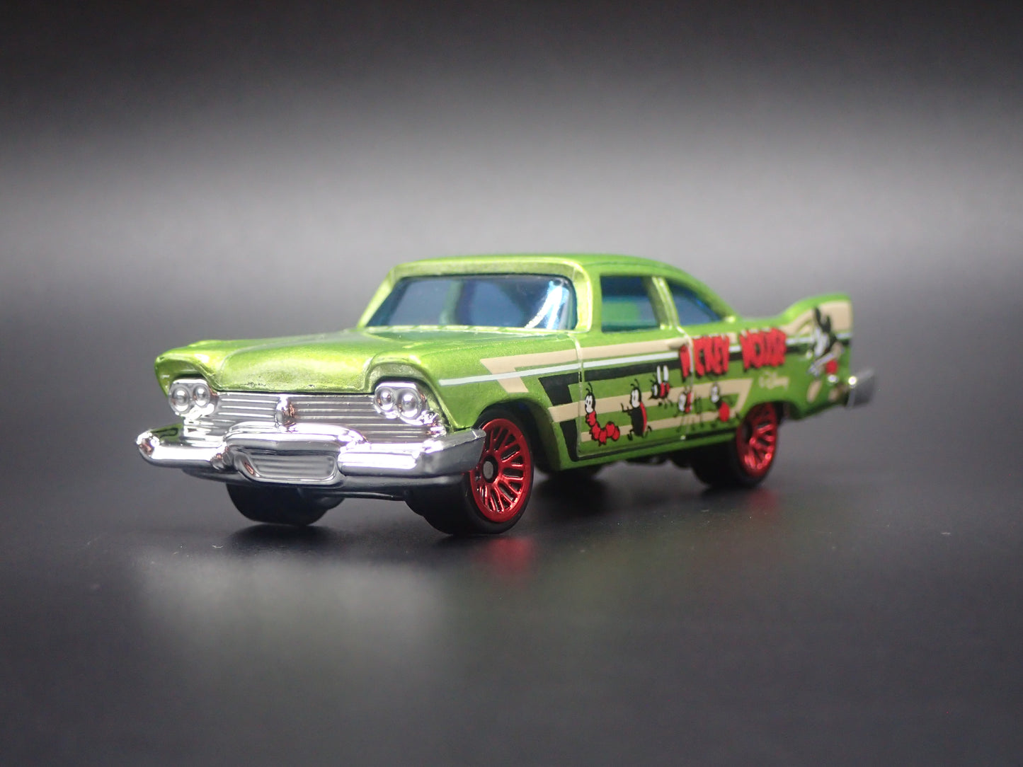 1957 57 PLYMOUTH FURY MICKEY MOUSE  1/64 SCALE COLLECTIBLE DIECAST MODEL CAR