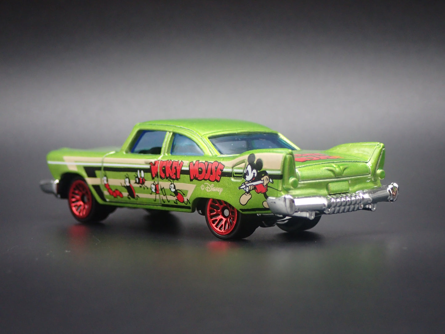 1957 57 PLYMOUTH FURY MICKEY MOUSE  1/64 SCALE COLLECTIBLE DIECAST MODEL CAR