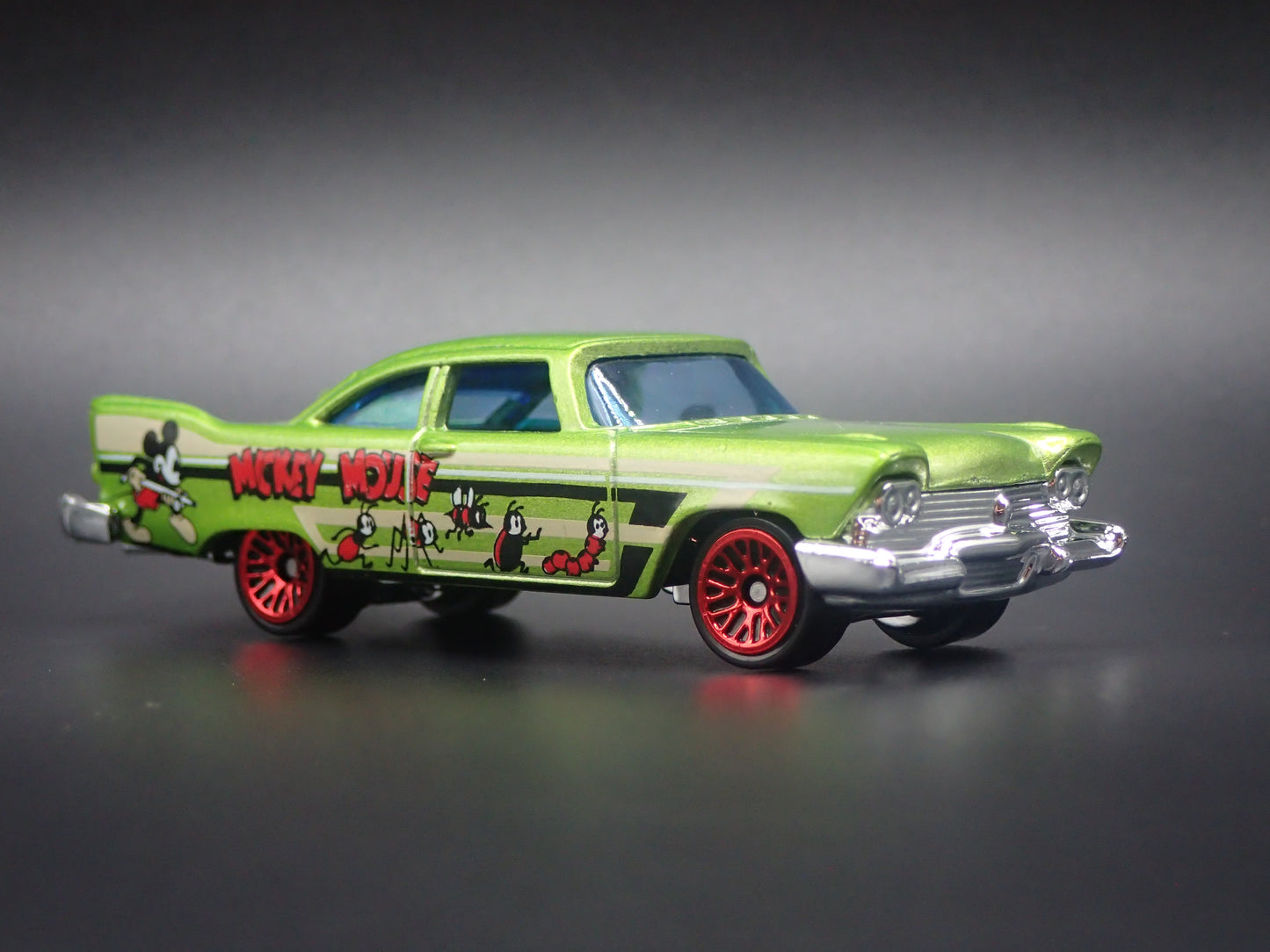 1957 57 PLYMOUTH FURY MICKEY MOUSE  1/64 SCALE COLLECTIBLE DIECAST MODEL CAR