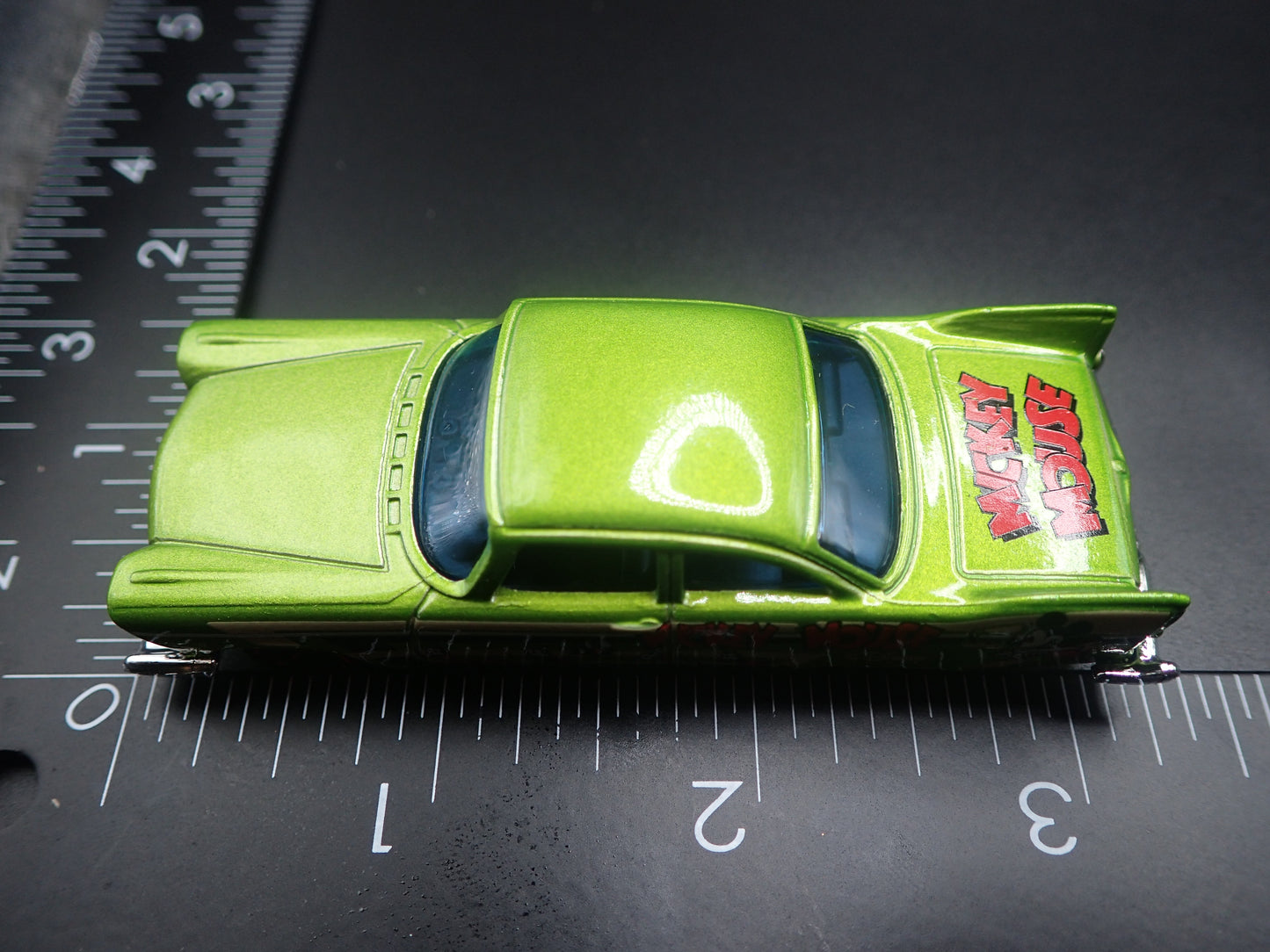 1957 57 PLYMOUTH FURY MICKEY MOUSE  1/64 SCALE COLLECTIBLE DIECAST MODEL CAR