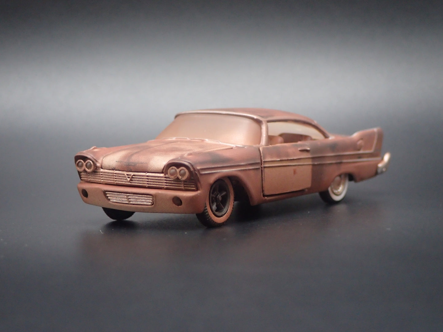 1957 57 PLYMOUTH FURY BARN FIND 1:64 SCALE  DIORAMA DIECAST MODEL CAR