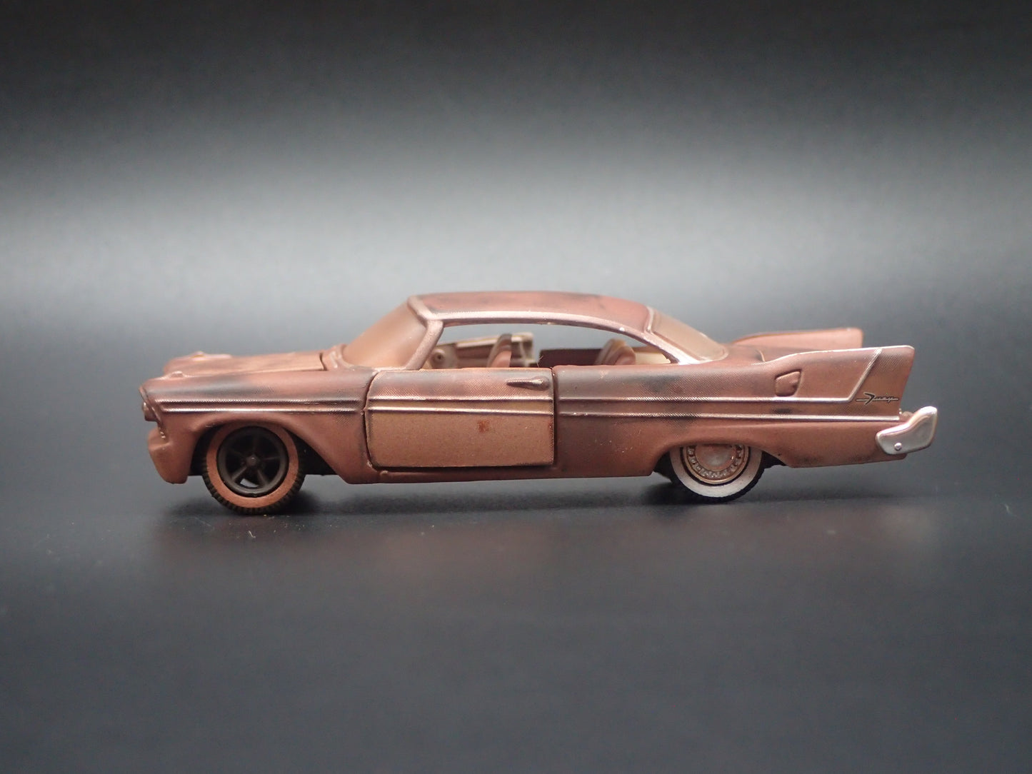 1957 57 PLYMOUTH FURY BARN FIND 1:64 SCALE  DIORAMA DIECAST MODEL CAR