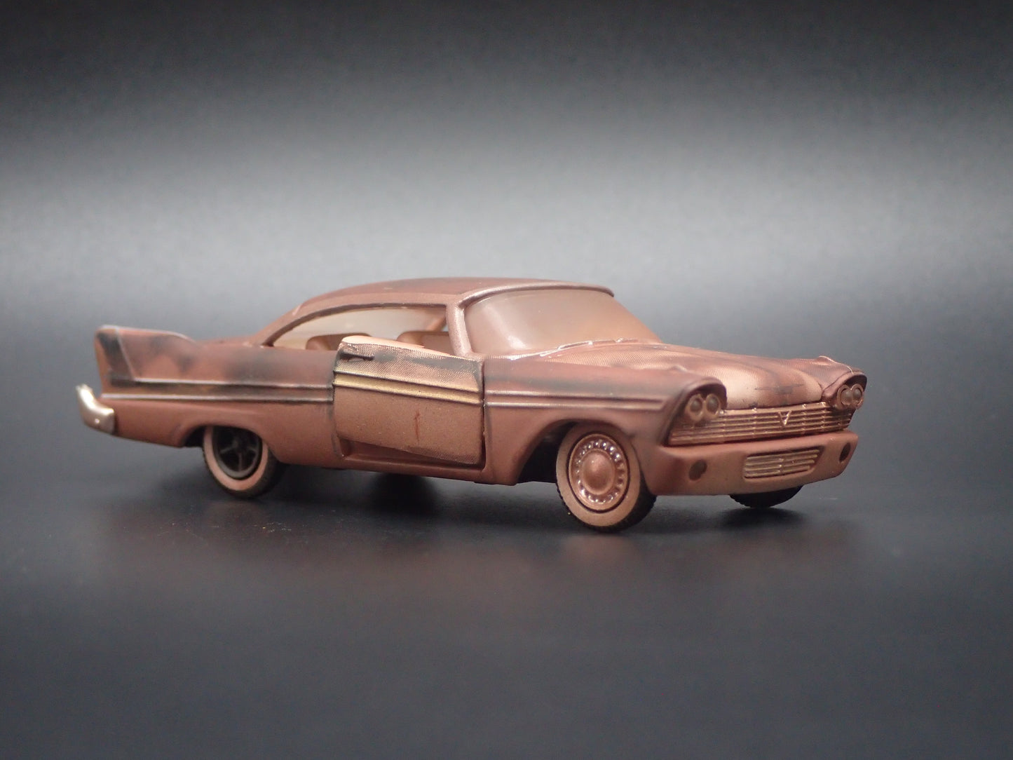 1957 57 PLYMOUTH FURY BARN FIND 1:64 SCALE  DIORAMA DIECAST MODEL CAR