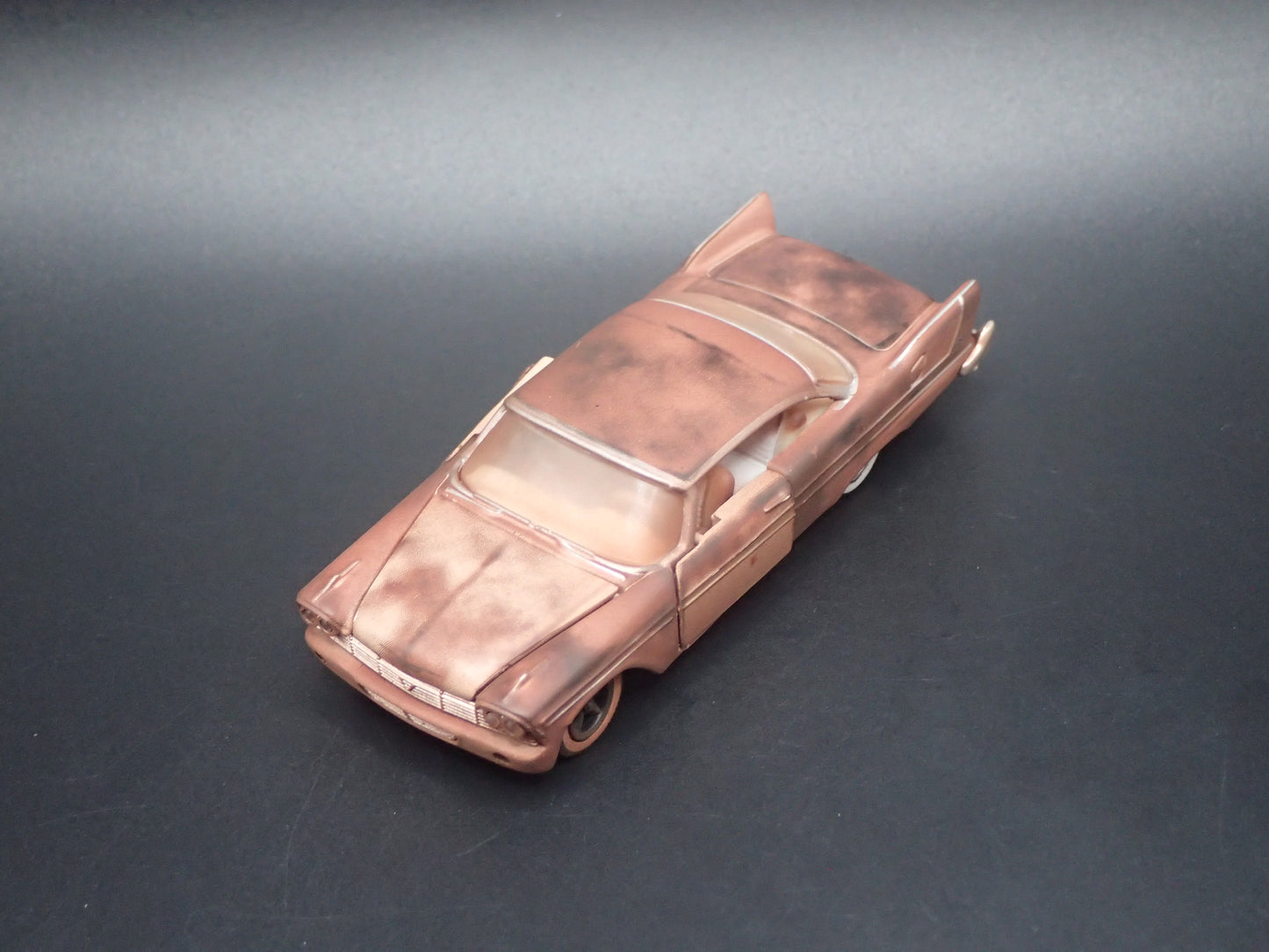 1957 57 PLYMOUTH FURY BARN FIND 1:64 SCALE  DIORAMA DIECAST MODEL CAR