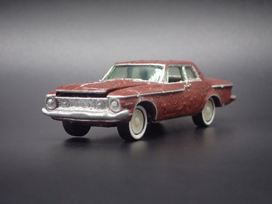 1962 62 PLYMOUTH SPORT FURY BARN FIND 1/64 SCALE DIORAMA DIECAST MODEL CAR