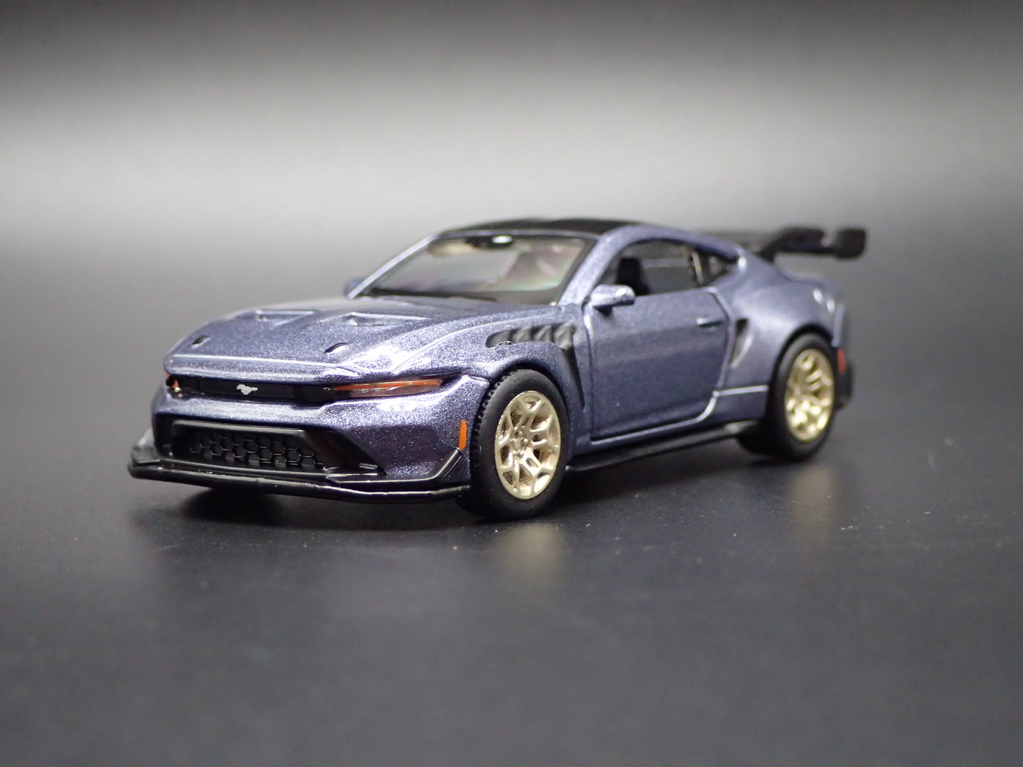2025-2028 FORD MUSTANG GTD PURPLE 1:64 SCALE COLLECTIBLE DIECAST MODEL CAR