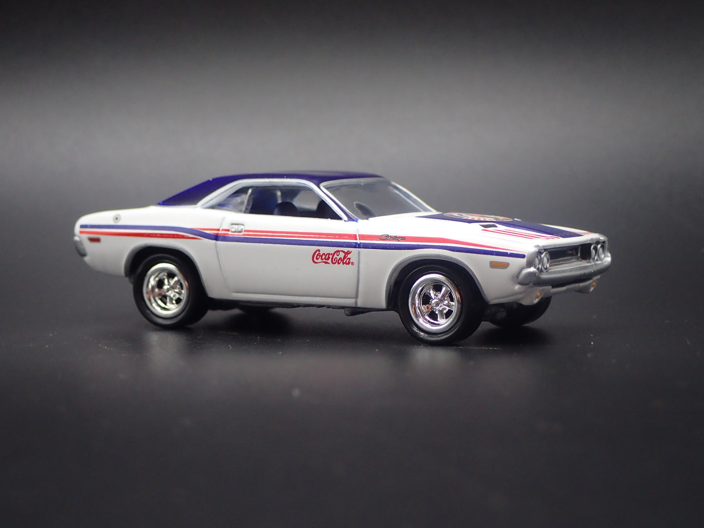 1970 70 DODGE CHALLENGER COCA COLA 1:64 SCALE COLLECTIBLE DIECAST MODEL CAR