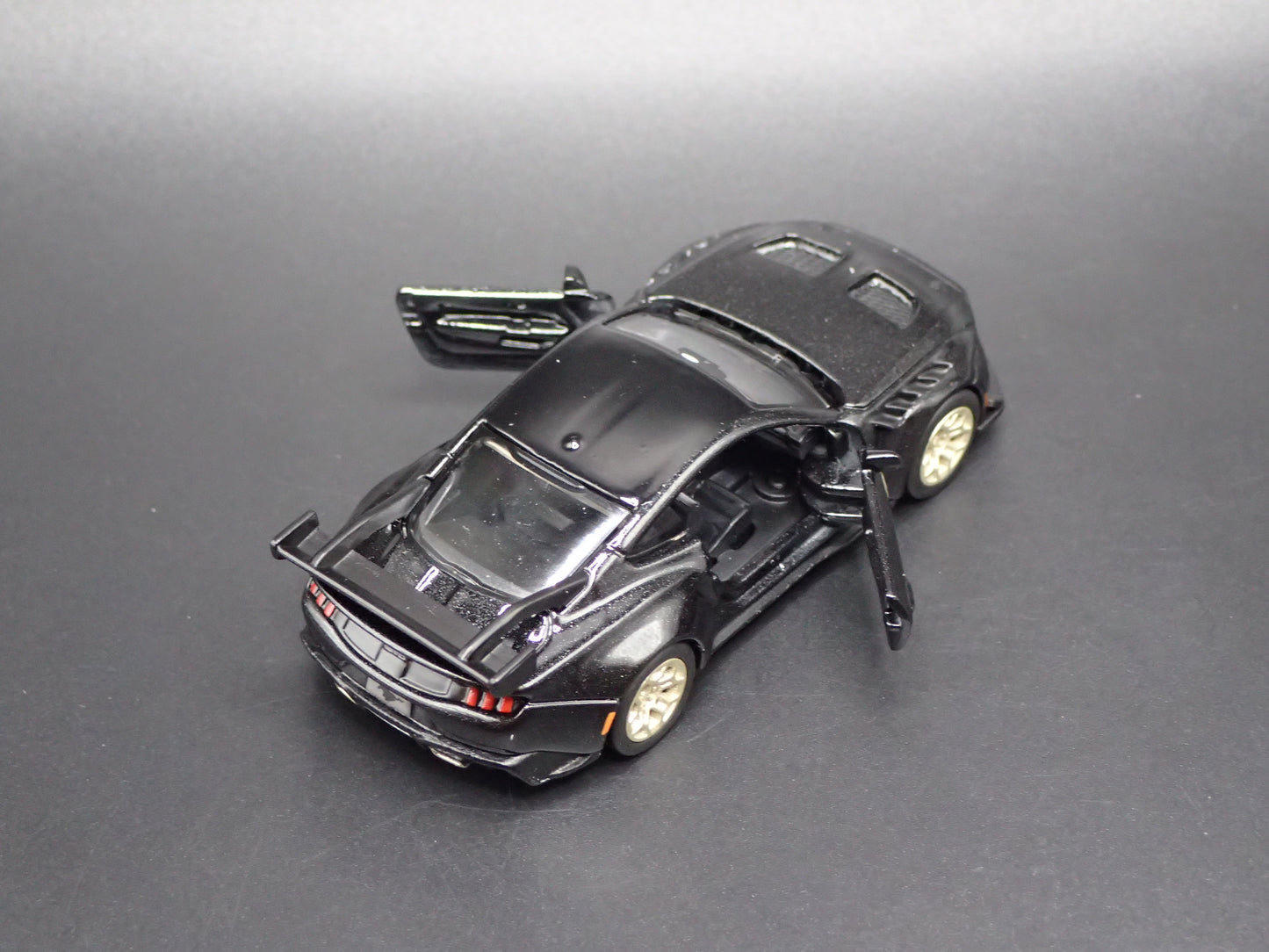 2025-2028 FORD MUSTANG GTD BLACK 1:64 SCALE COLLECTIBLE DIECAST MODEL CAR