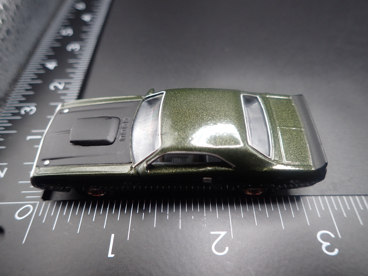 1970 70 DODGE CHALLENGER TA GREEN 1:64 SCALE COLLECTIBLE DIECAST MODEL CAR