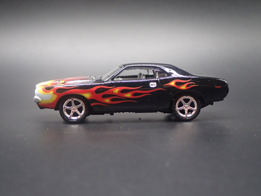 1970 70 DODGE CHALLENGER R/T BLACK 1/64 SCALE COLLECTIBLE DIECAST MODEL CAR