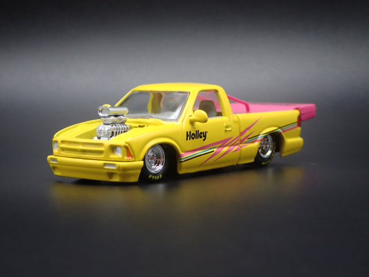 1995 95 CHEVY CHEVROLET C10 PICKUP TRUCK HOLLEY NHRA 1:64 SCALE DIECAST MODEL CAR