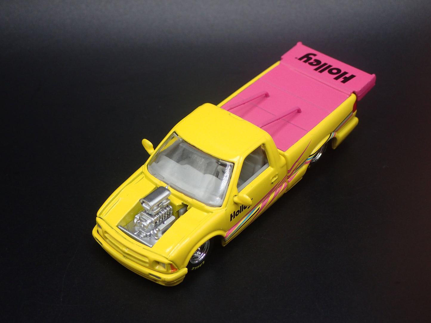 1995 95 CHEVY CHEVROLET C10 PICKUP TRUCK HOLLEY NHRA 1:64 SCALE DIECAST MODEL CAR