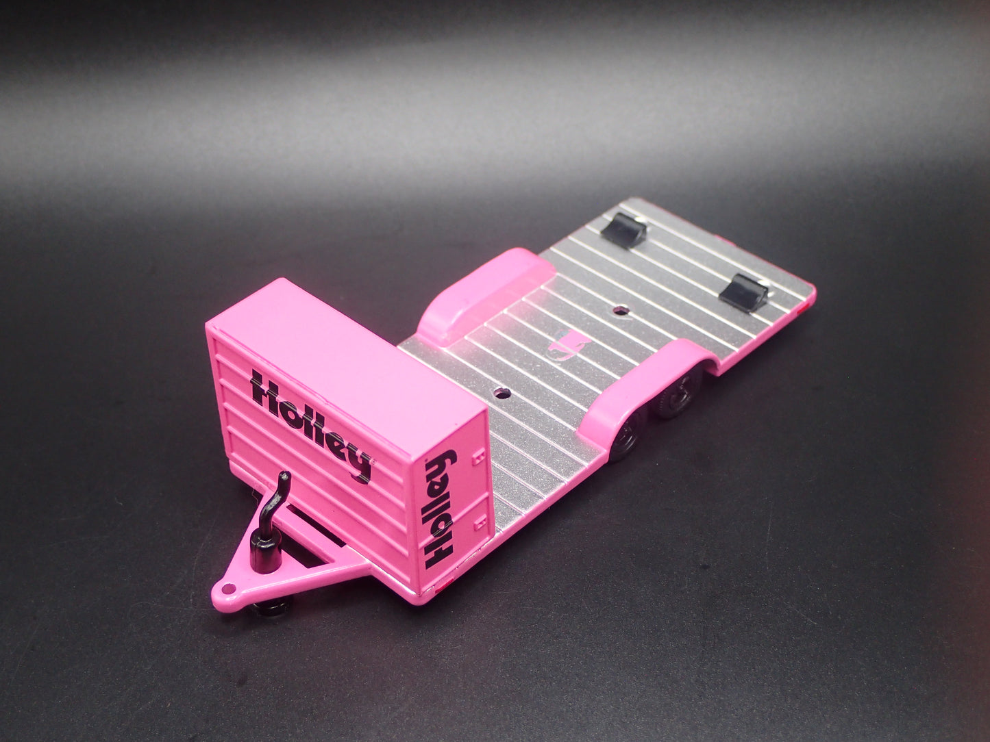 HOLLEY RACING FLATBED CAR HAULER TRAILER 1:64 SCALE DIORAMA PROP MODEL CAR
