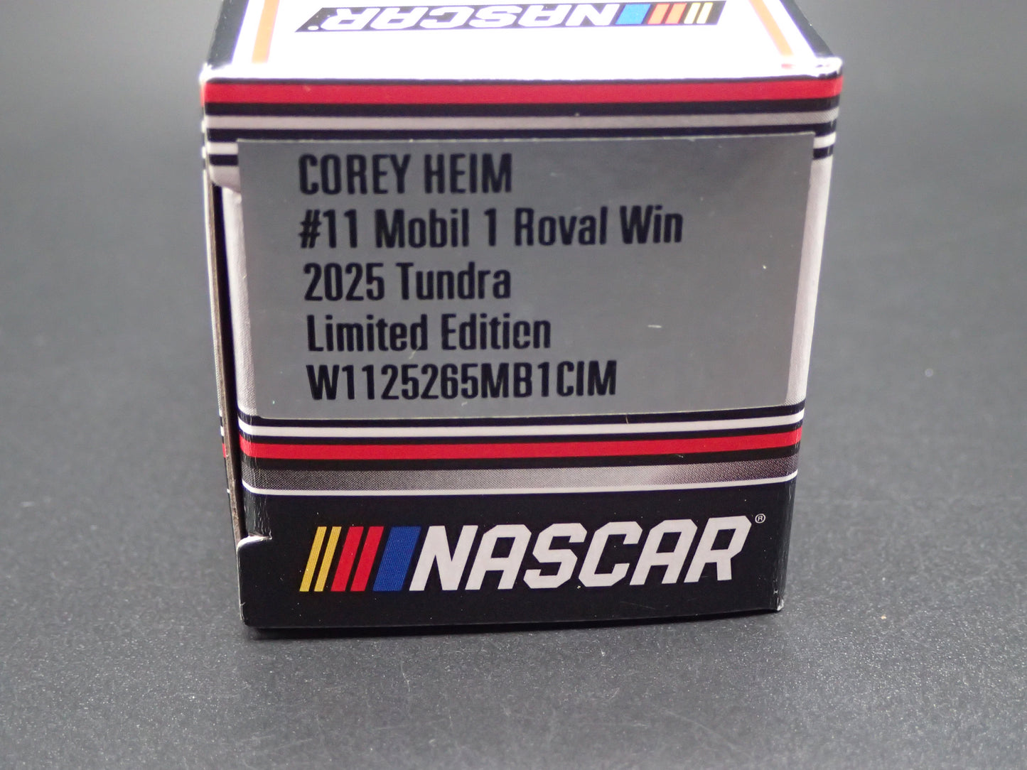 2025 25 TOYOTA TUNDRA 11 COREY HEIM NASCAR TRUCK MOBIL 1 1:64 SCALE DIECAST CAR
