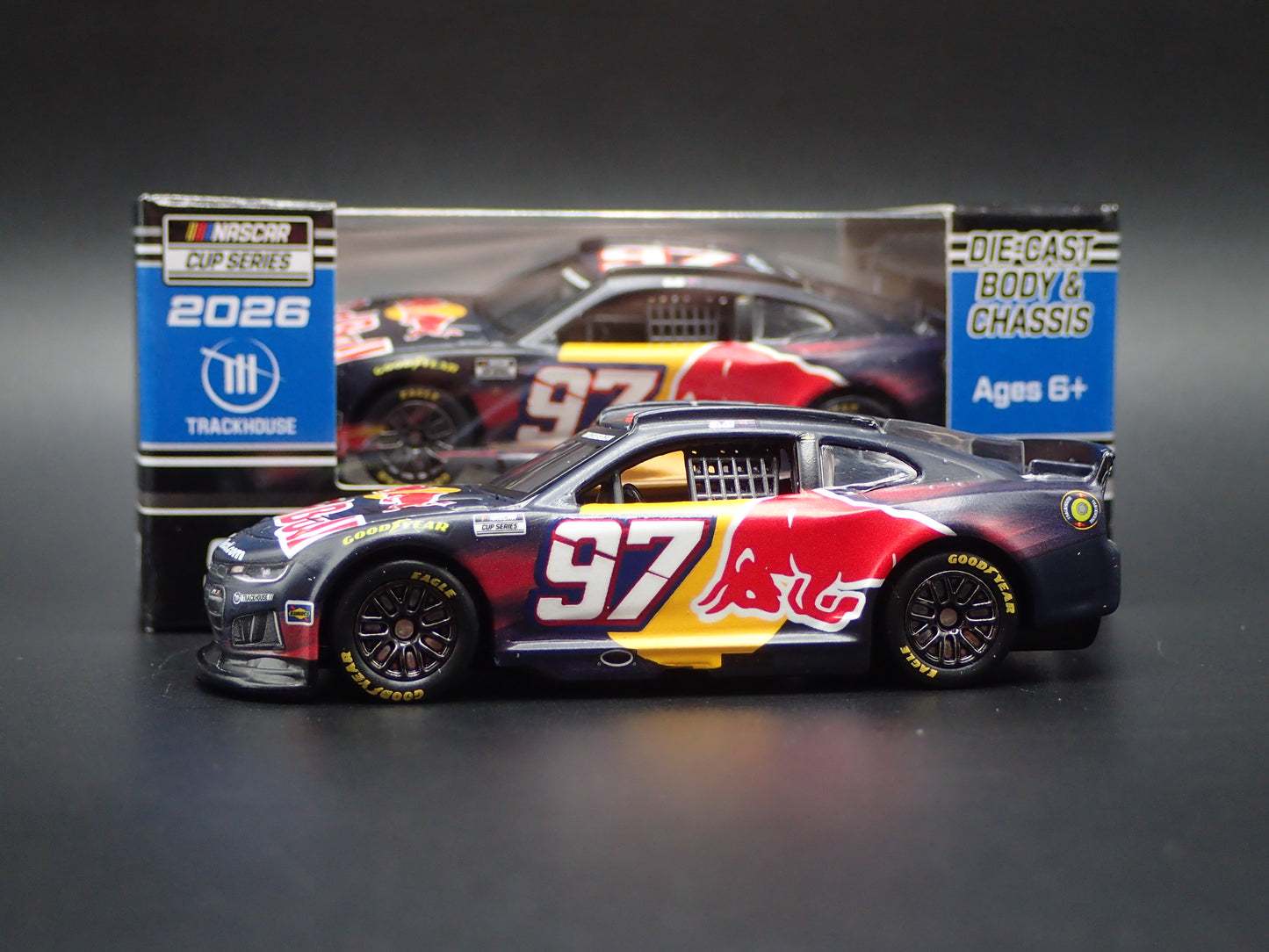 2026 CHEVROLET 97 SHANE VAN GISBERGEN RED BULL NASCAR 1:64 DIECAST MODEL CAR