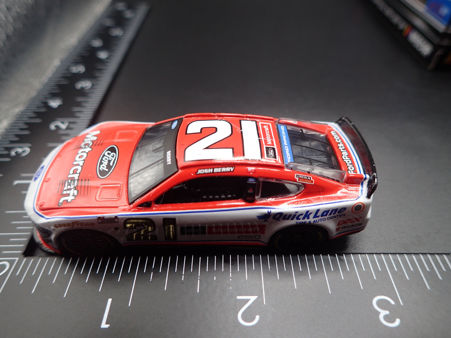 2026 26 FORD MUSTANG #21 JOSH BERRY MOTORCRAFT NASCAR 1:64 DIECAST MODEL CAR