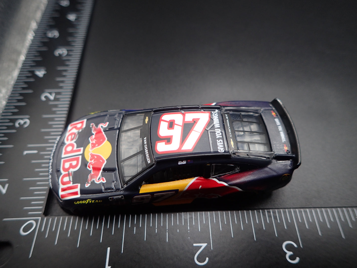2026 CHEVROLET 97 SHANE VAN GISBERGEN RED BULL NASCAR 1:64 DIECAST MODEL CAR