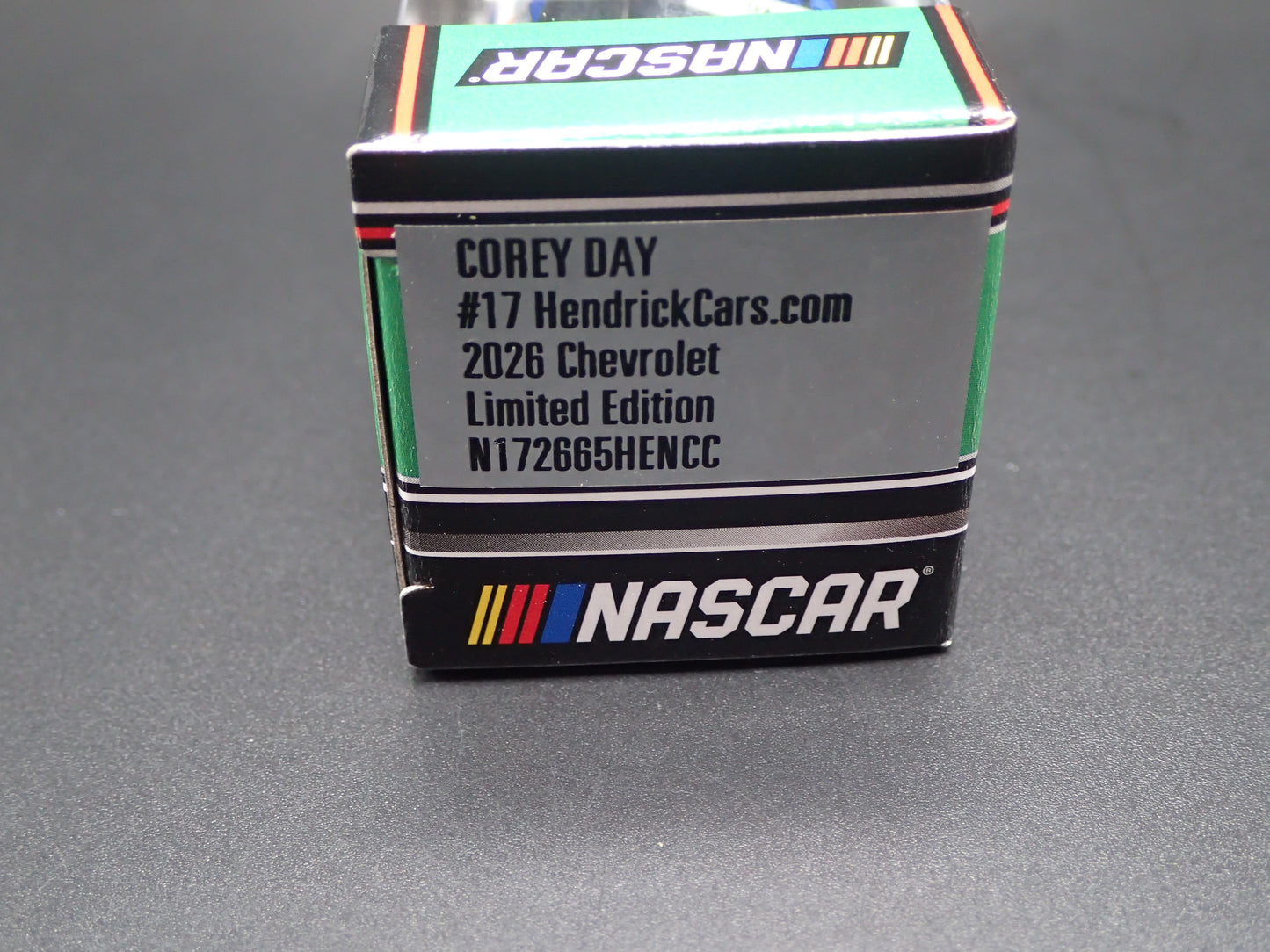 2026 26 CHEVROLET #17 COREY DAY HENDRICKCARS NASCAR 1:64 SCALE DIECAST MODEL CAR