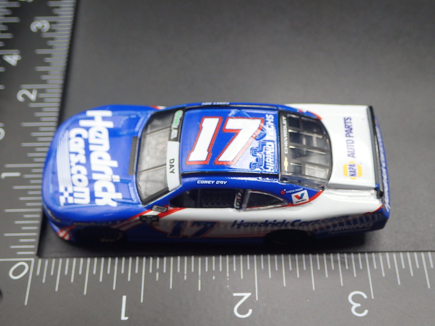 2026 26 CHEVROLET #17 COREY DAY HENDRICKCARS NASCAR 1:64 SCALE DIECAST MODEL CAR