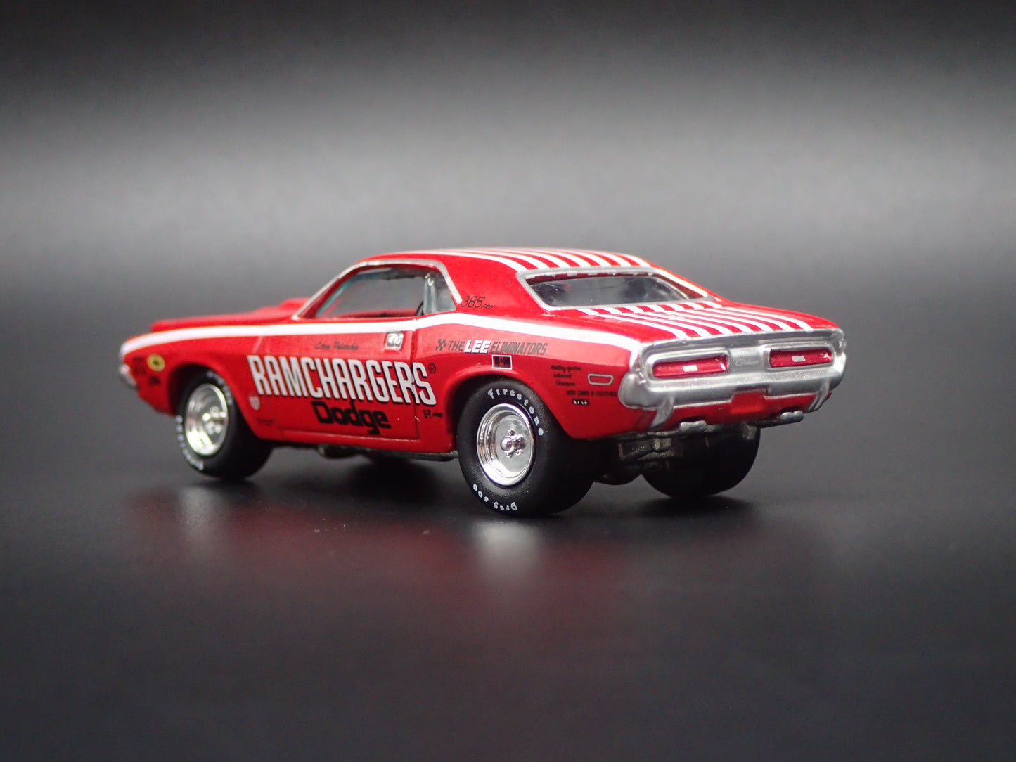 1971 71 DODGE CHALLENGER PRO STOCK RAMCHARGERS NHRA 1:64 SCALE DIECAST CAR