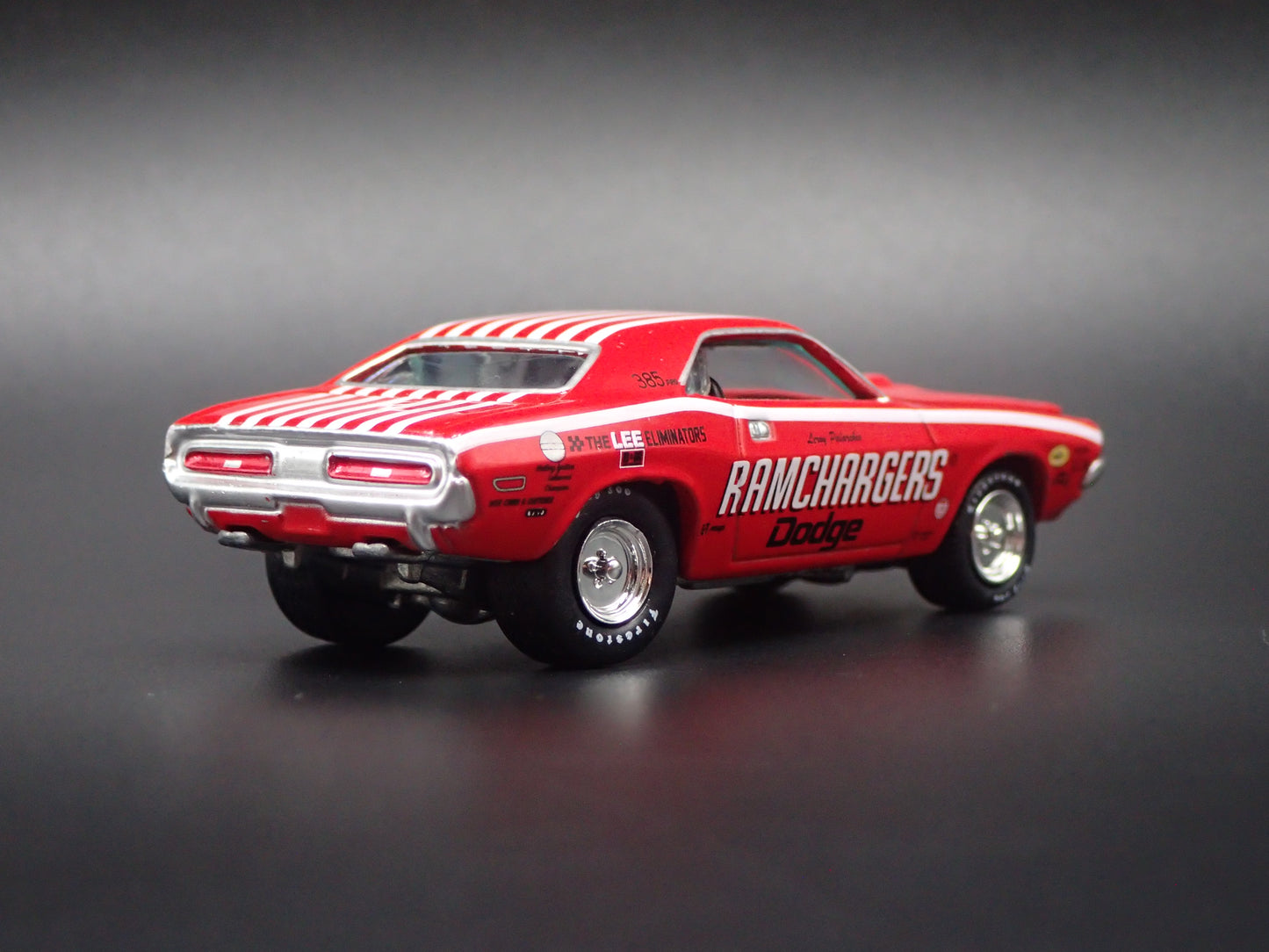 1971 71 DODGE CHALLENGER PRO STOCK RAMCHARGERS NHRA 1:64 SCALE DIECAST CAR