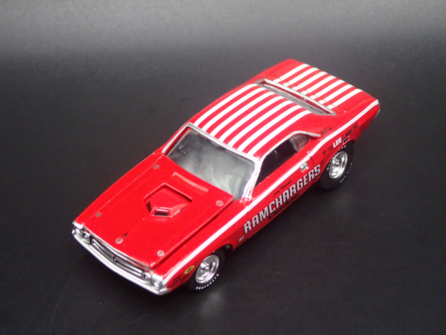 1971 71 DODGE CHALLENGER PRO STOCK RAMCHARGERS NHRA 1:64 SCALE DIECAST CAR