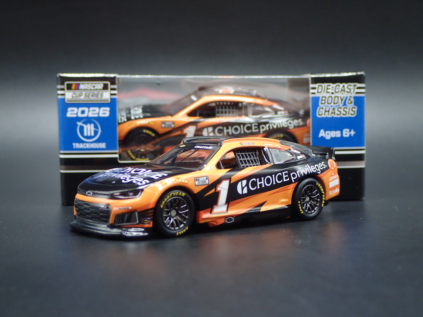 2026 26 CHEVROLET 1 ROSS CHASTAIN CHOICE NASCAR 1:64 SCALE DIECAST CAR