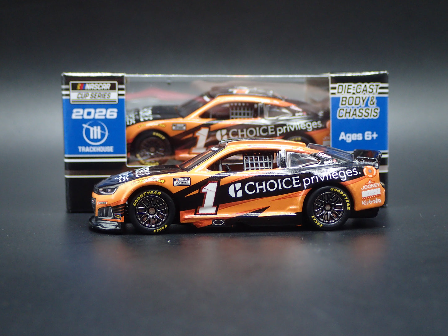 2026 26 CHEVROLET 1 ROSS CHASTAIN CHOICE NASCAR 1:64 SCALE DIECAST CAR