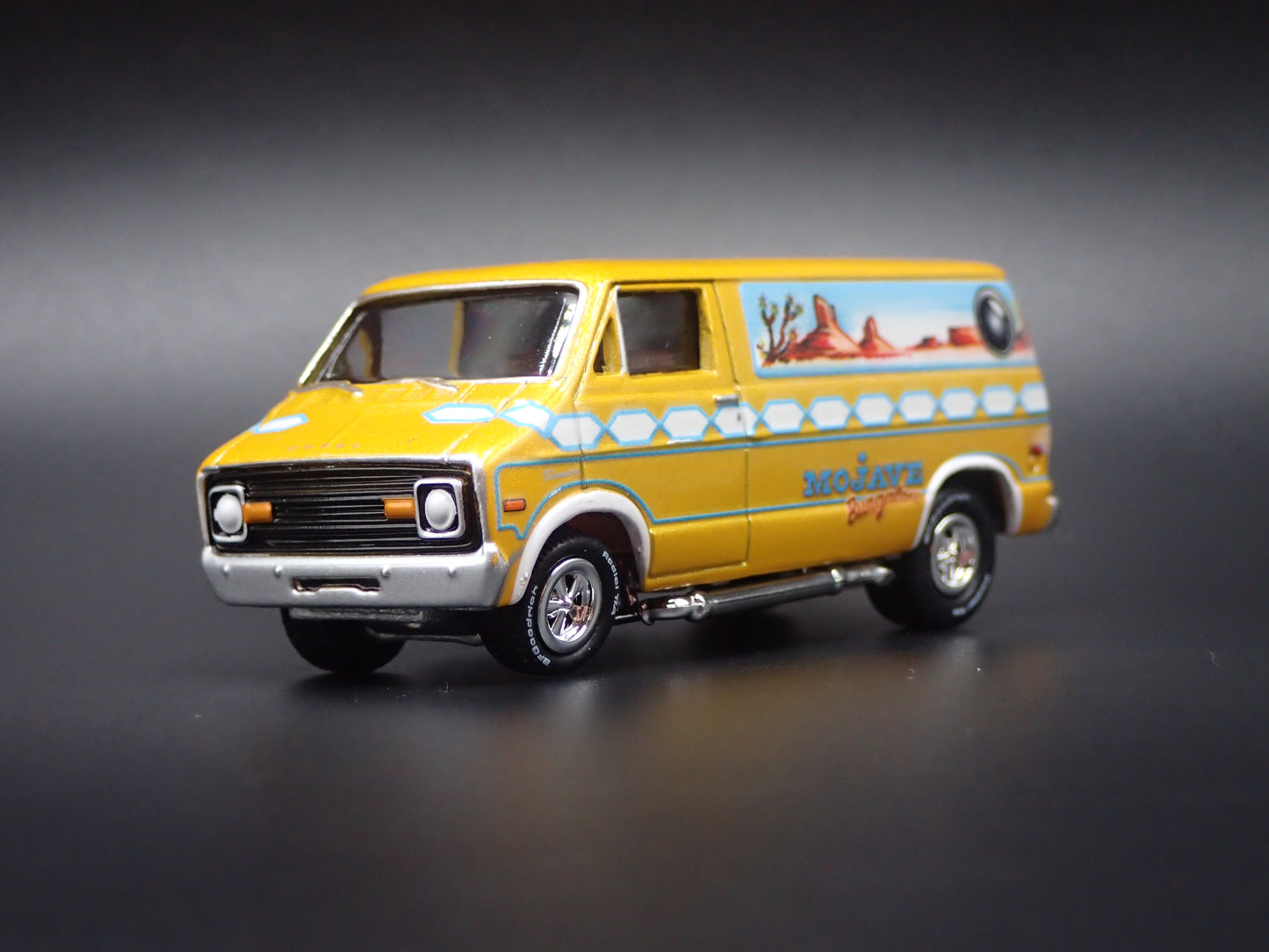 1976 76 DODGE TRADESMAN VAN 1/64 SCALE COLLECTIBLE DIORAMA DIECAST MODEL CAR