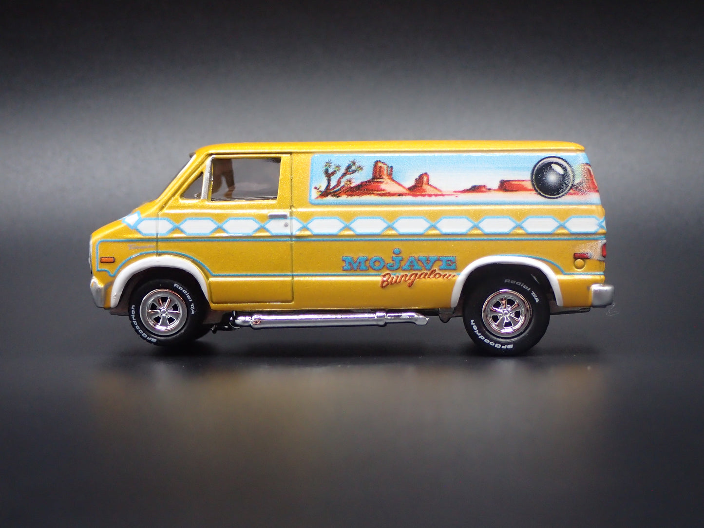 1976 76 DODGE TRADESMAN VAN 1/64 SCALE COLLECTIBLE DIORAMA DIECAST MODEL CAR