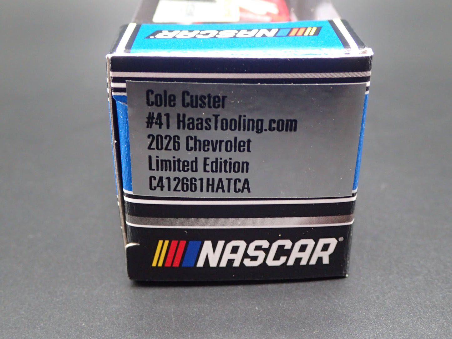 2026 26 CHEVROLET 41 COLE CUSTER HAAS TOOLING  NASCAR 1:64 SCALE DIECAST CAR