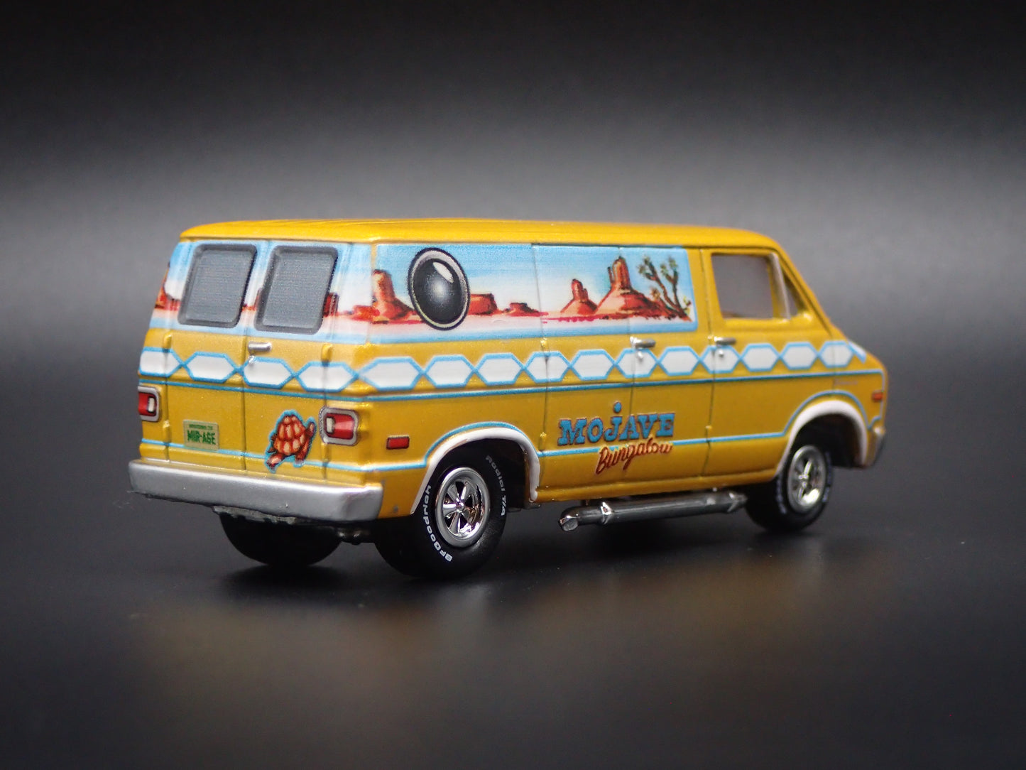 1976 76 DODGE TRADESMAN VAN 1/64 SCALE COLLECTIBLE DIORAMA DIECAST MODEL CAR