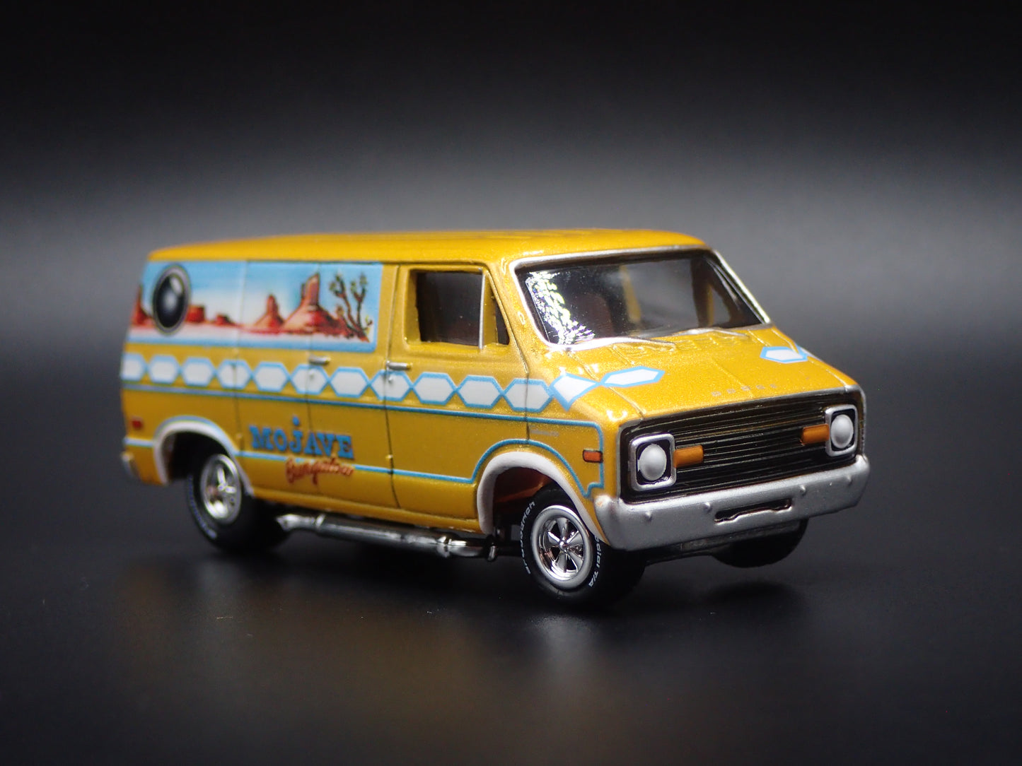 1976 76 DODGE TRADESMAN VAN 1/64 SCALE COLLECTIBLE DIORAMA DIECAST MODEL CAR