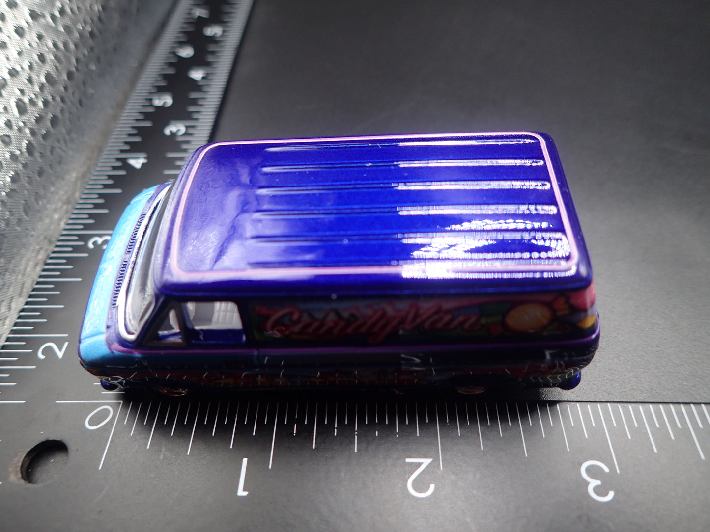 1971-1995 CHEVY CHEVROLET G20 VAN BLUE 1:64 SCALE DIORAMA DIECAST MODEL CAR