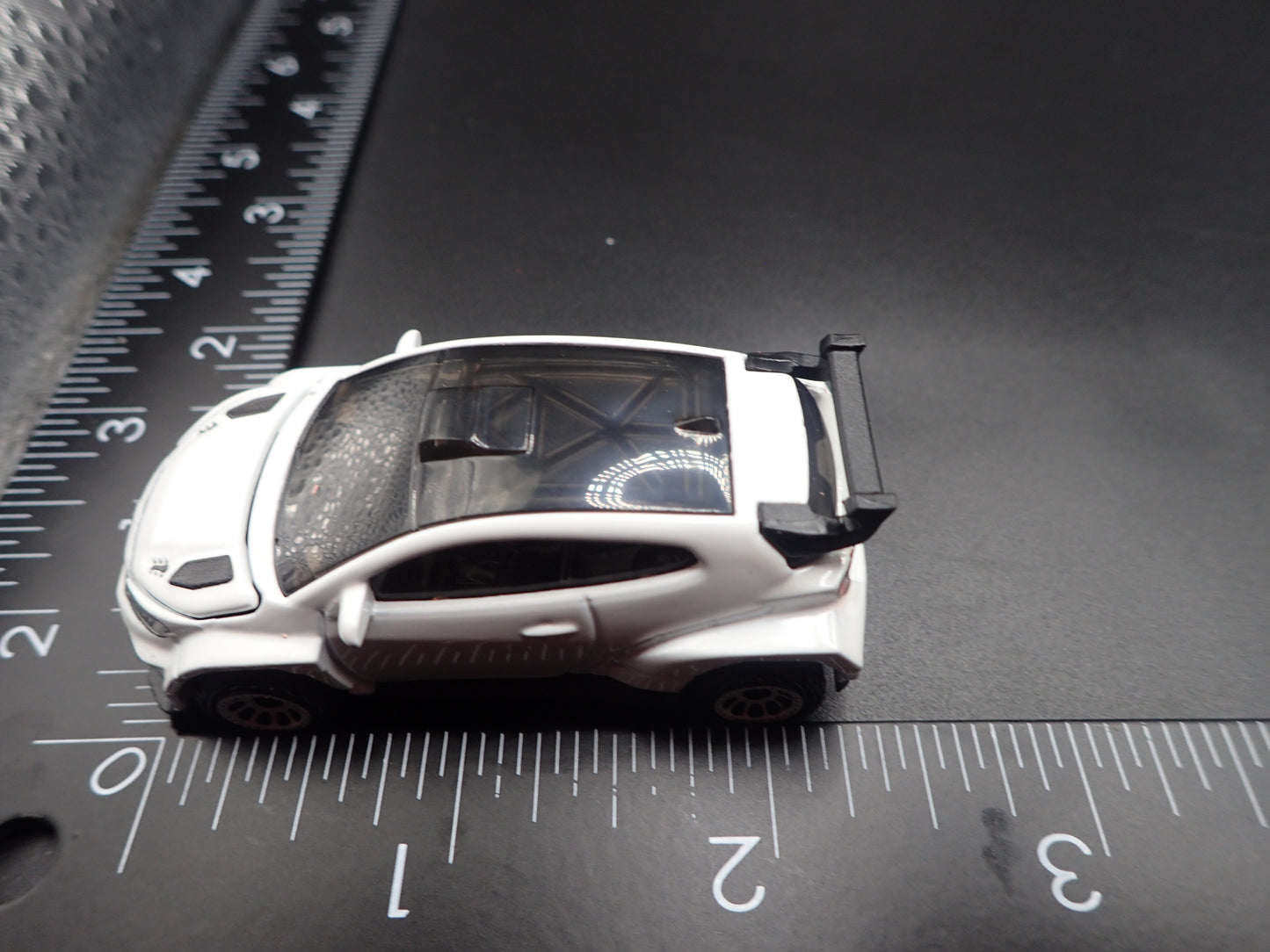 2020-2026 TOYOTA GR YARIS RALLY2 WHITE 1/64 SCALE COLLECTIBLE DIECAST MODEL CAR
