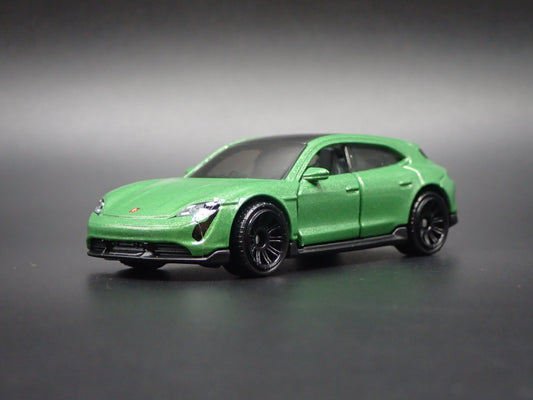 2019-2026 PORSCHE TAYCAN GTS SPORT TURISMO GREEN 1:64 SCALE DIECAST MODEL CAR