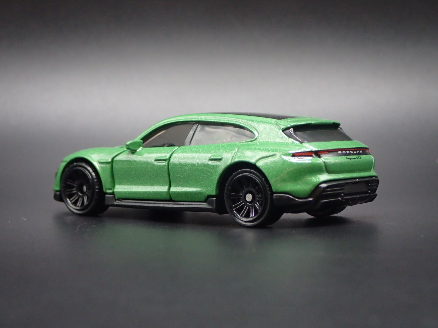 2019-2026 PORSCHE TAYCAN GTS SPORT TURISMO GREEN 1:64 SCALE DIECAST MODEL CAR
