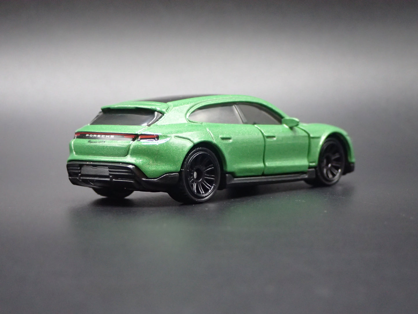 2019-2026 PORSCHE TAYCAN GTS SPORT TURISMO GREEN 1:64 SCALE DIECAST MODEL CAR