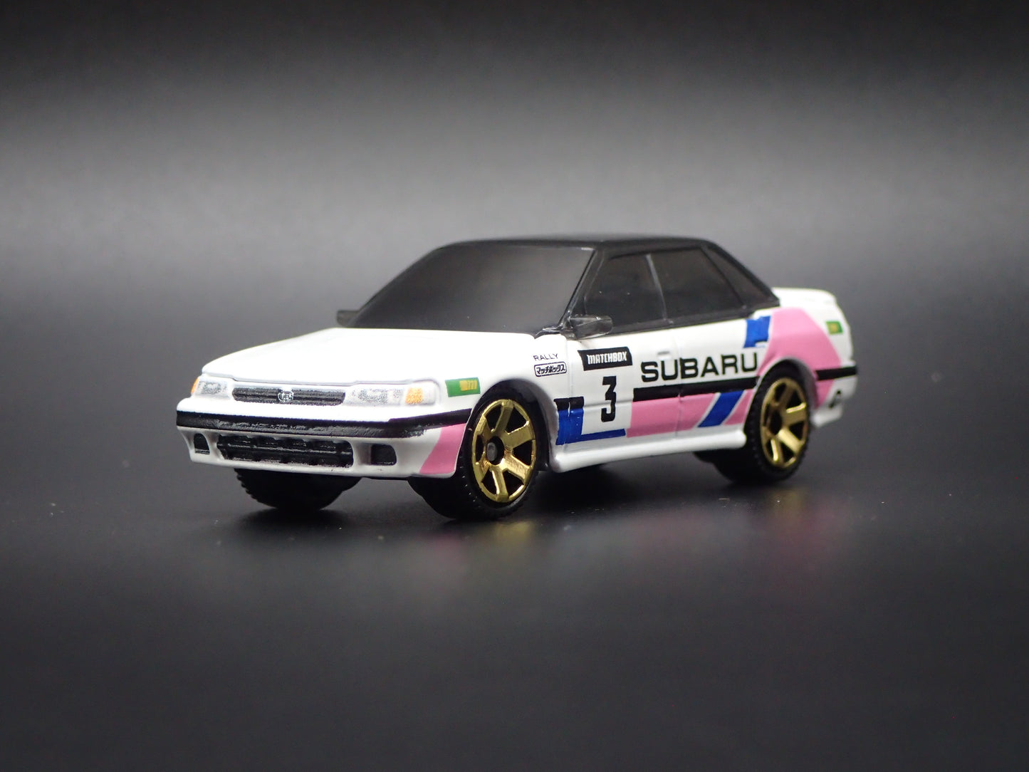1989-1993 SUBARU LEGACY RS 1:64 SCALE COLLECTIBLE DIORAMA DIECAST MODEL CAR