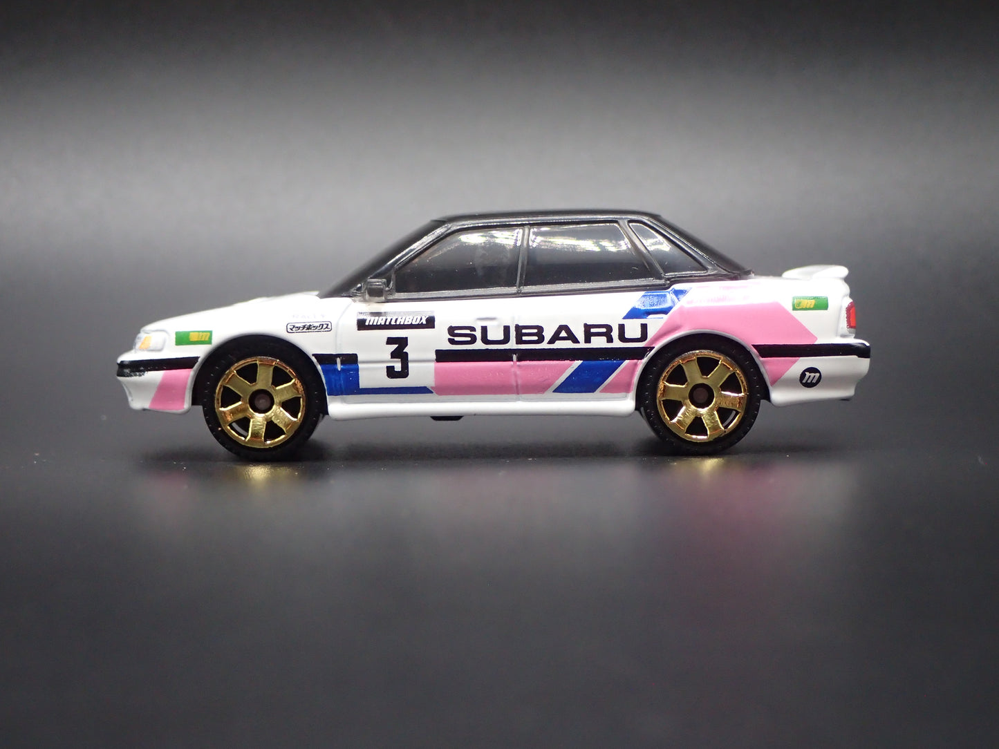 1989-1993 SUBARU LEGACY RS 1:64 SCALE COLLECTIBLE DIORAMA DIECAST MODEL CAR