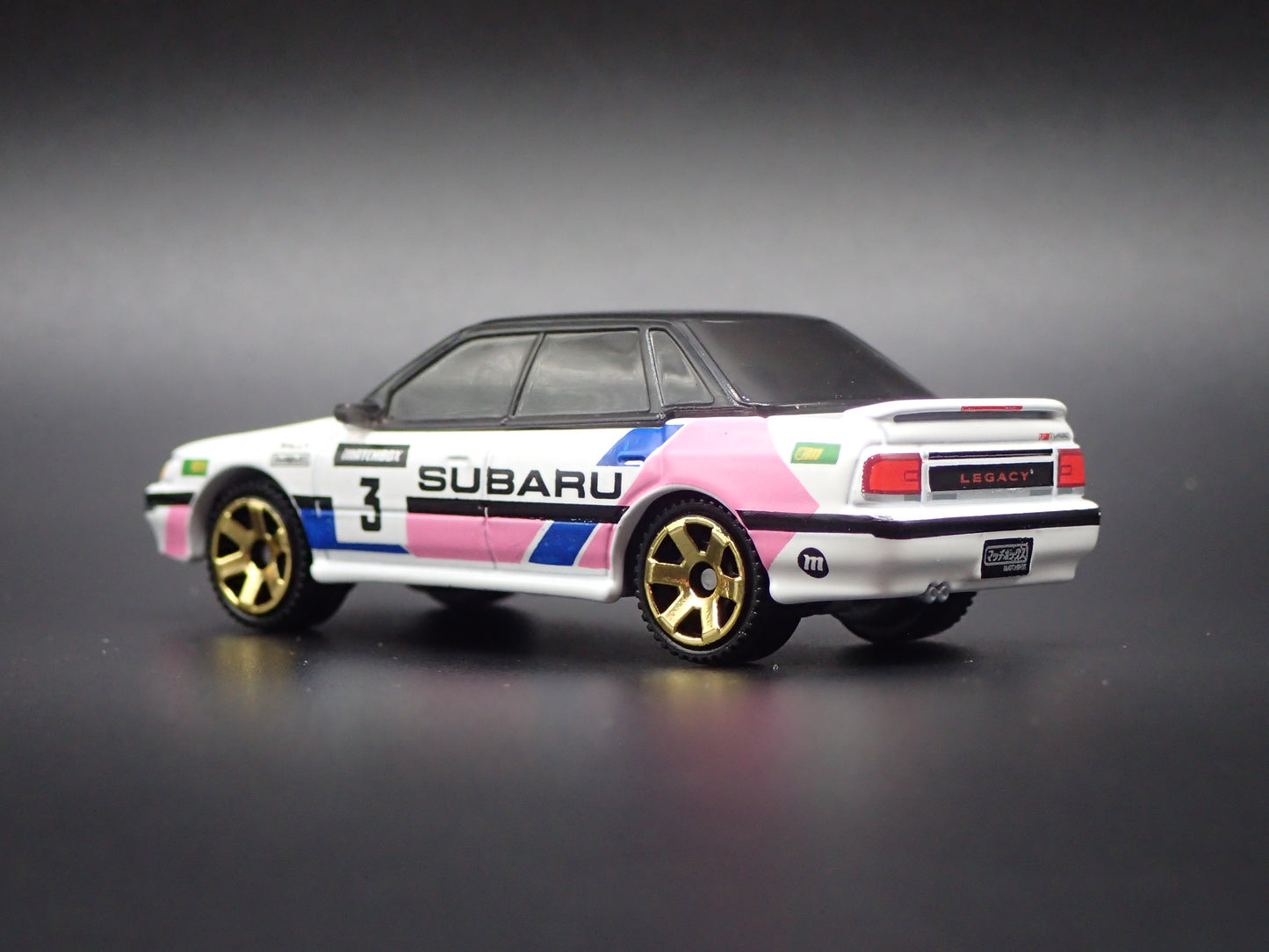 1989-1993 SUBARU LEGACY RS 1:64 SCALE COLLECTIBLE DIORAMA DIECAST MODEL CAR
