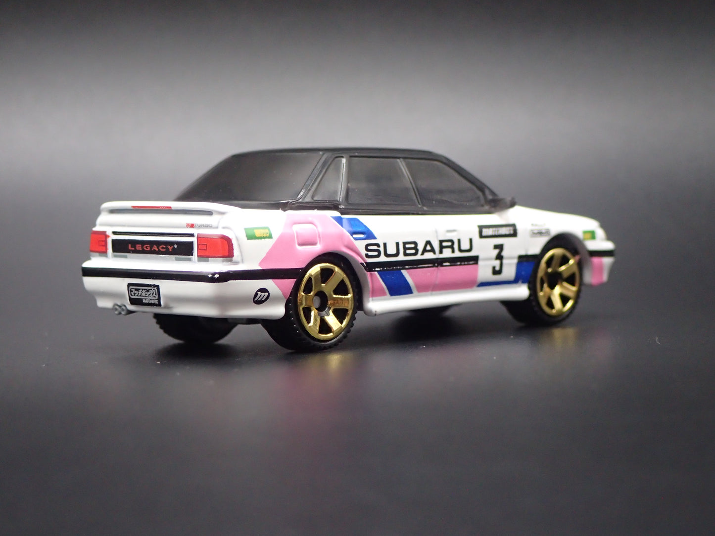 1989-1993 SUBARU LEGACY RS 1:64 SCALE COLLECTIBLE DIORAMA DIECAST MODEL CAR