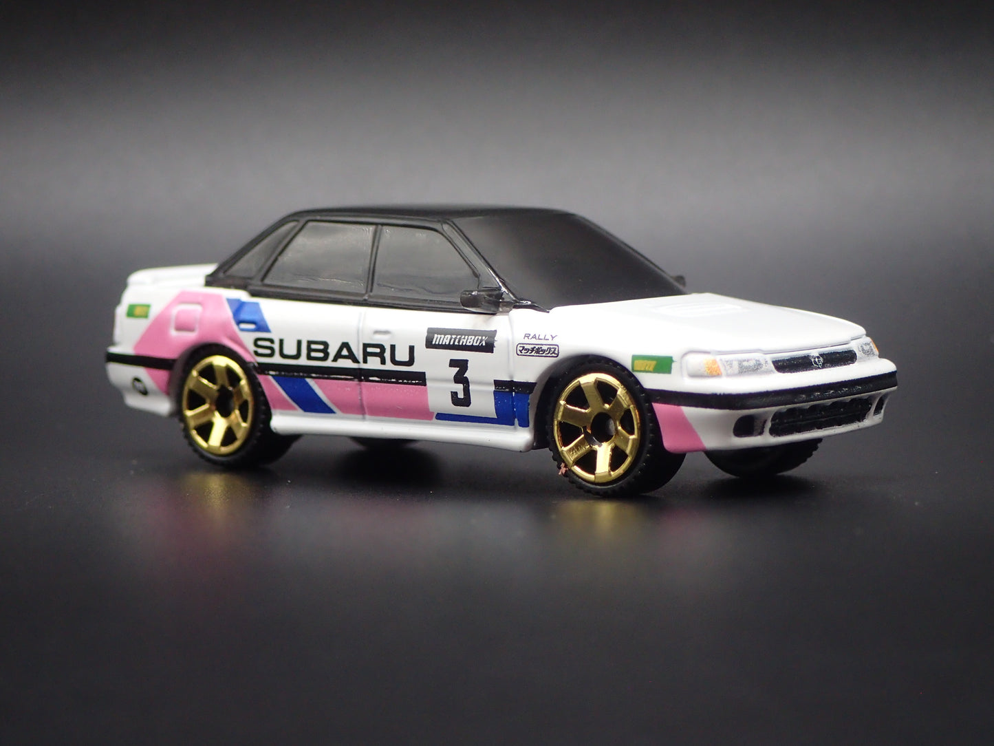 1989-1993 SUBARU LEGACY RS 1:64 SCALE COLLECTIBLE DIORAMA DIECAST MODEL CAR