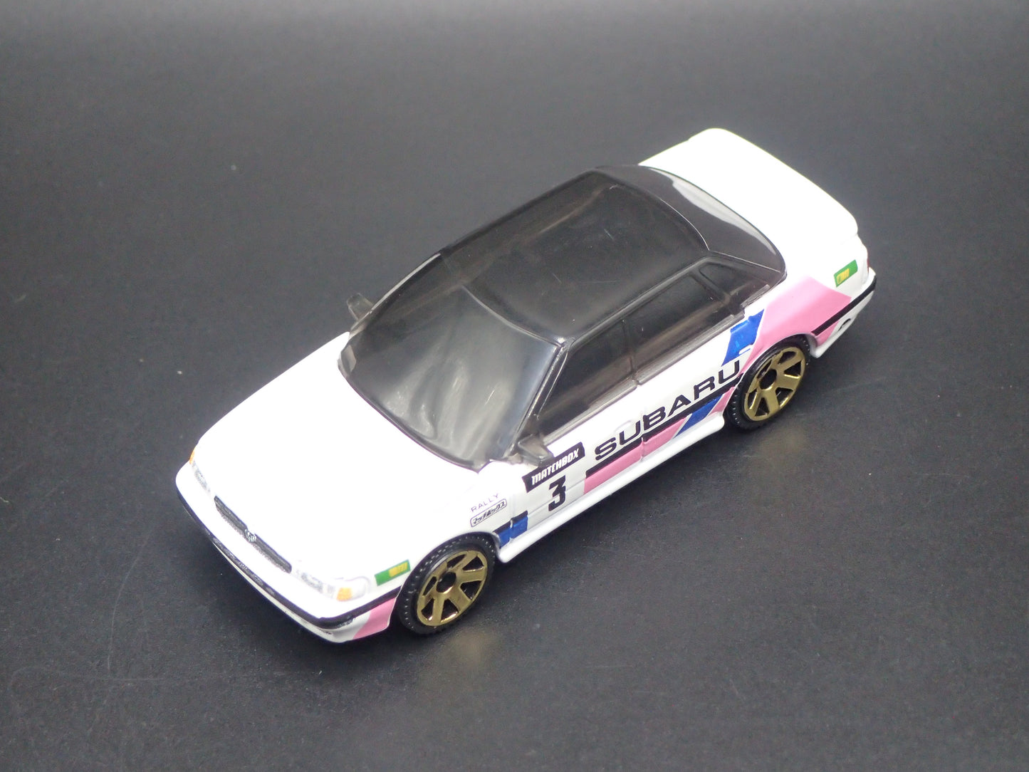 1989-1993 SUBARU LEGACY RS 1:64 SCALE COLLECTIBLE DIORAMA DIECAST MODEL CAR