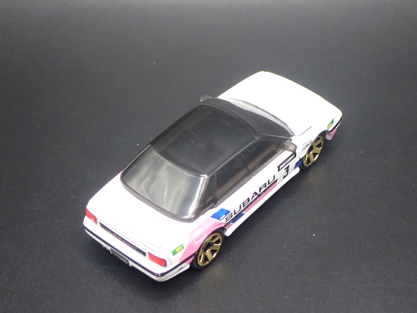 1989-1993 SUBARU LEGACY RS 1:64 SCALE COLLECTIBLE DIORAMA DIECAST MODEL CAR