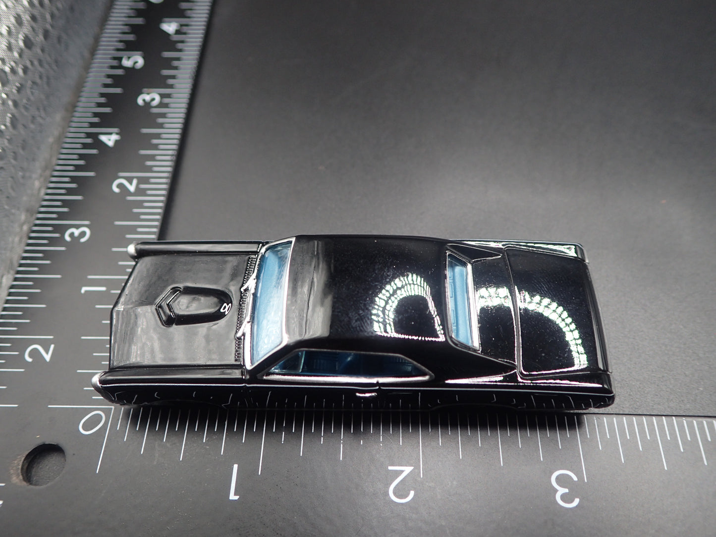 1966 66 PONTIAC GTO MUSCLE CAR BLACK 1/64 SCALE COLLECTIBLE DIECAST MODEL CAR