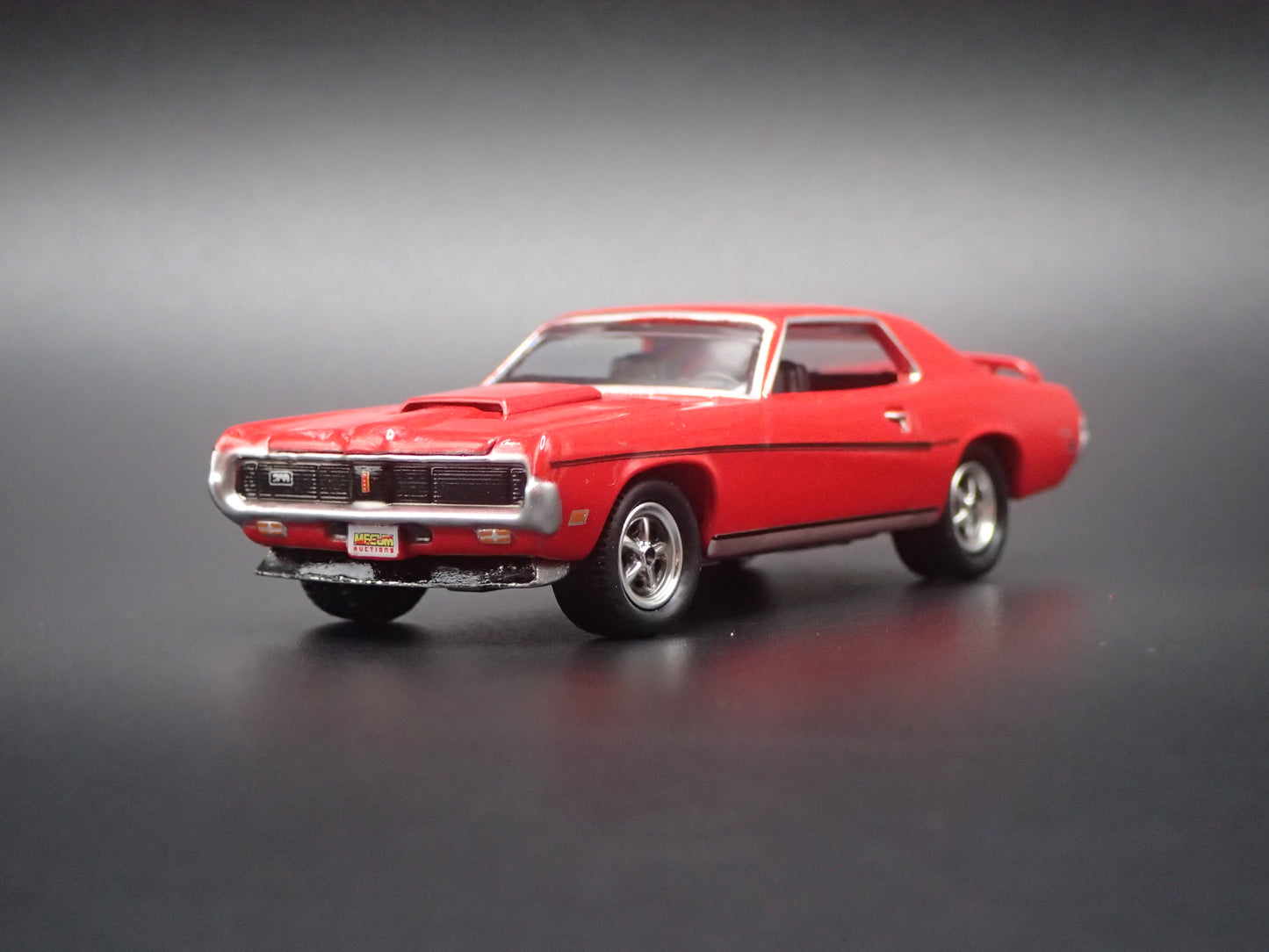 1969 69 MERC MERCURY COUGAR ELIMINATOR ORANGE 1:64 SCALE DIECAST MODEL CAR