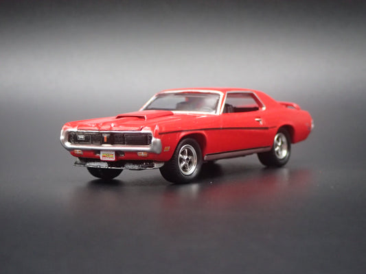 1969 69 MERC MERCURY COUGAR ELIMINATOR ORANGE 1:64 SCALE DIECAST MODEL CAR