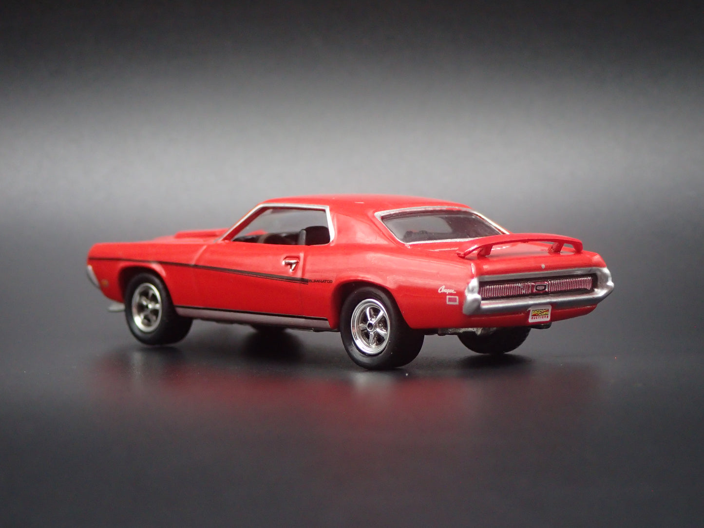 1969 69 MERC MERCURY COUGAR ELIMINATOR ORANGE 1:64 SCALE DIECAST MODEL CAR